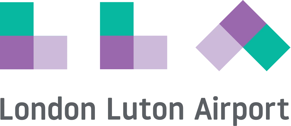 London Luton Airport official logo – major UK airport for international and domestic travel